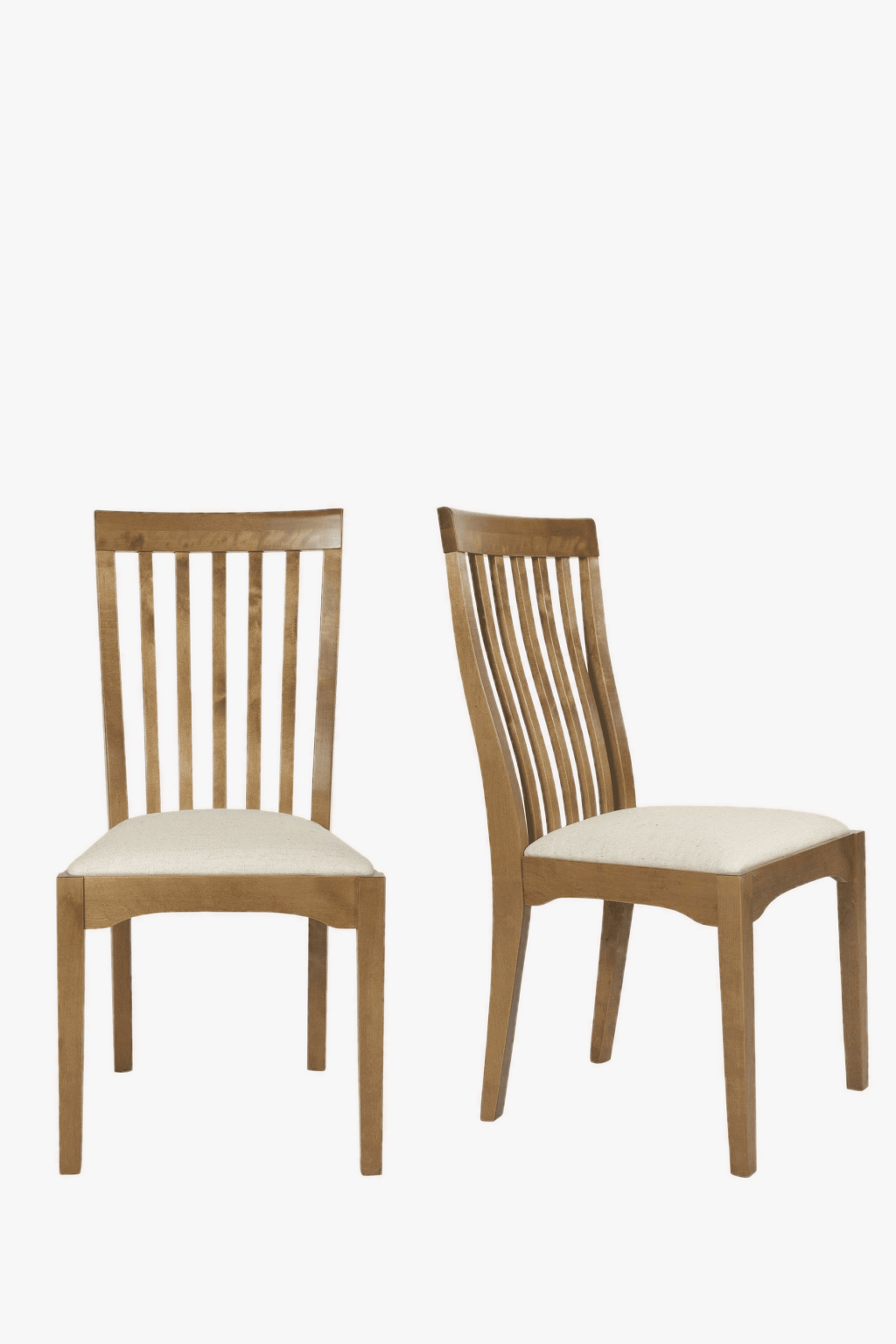 Garrat Pair of Dining Chairs (Honey) Qualita Ltd
