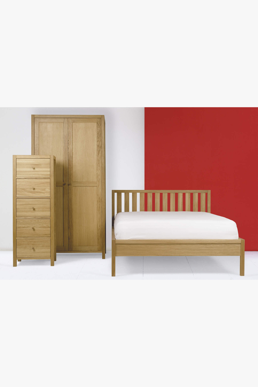 Brompton 5’0 Bed Frame (Oak) Qualita