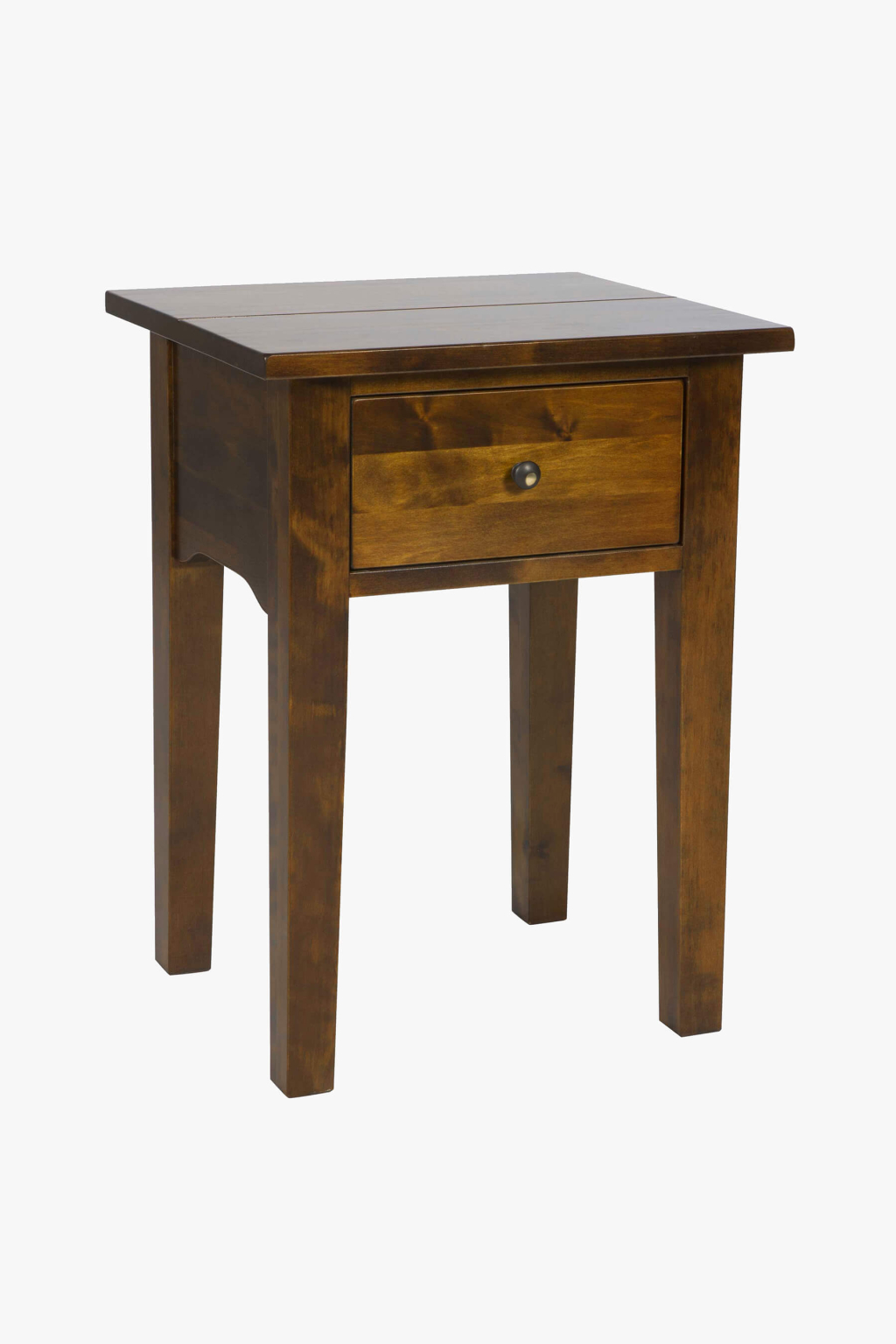 Garrat Bedside Table Dark Chestnut Qualita Ltd