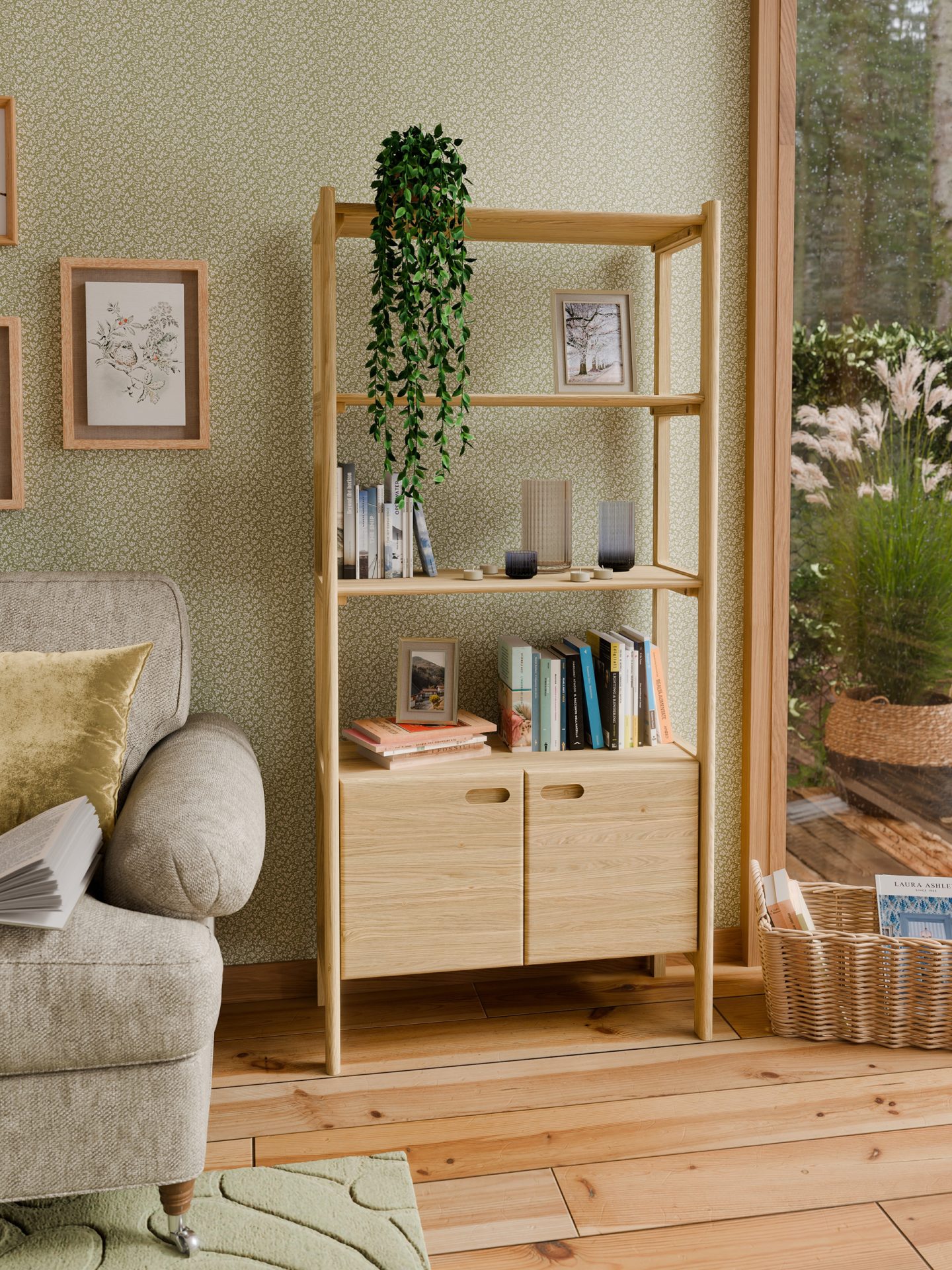 Hazlemere Sigle Bookcase